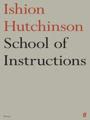 cover image of School of Instructions